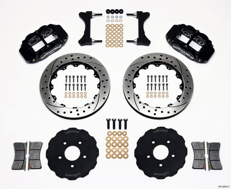 Wilwood — KIT,FRONT,MITSUBISHI EVO VIII,FNSL6R 13.06 ROTOR,PERFORMANCE DRILLED