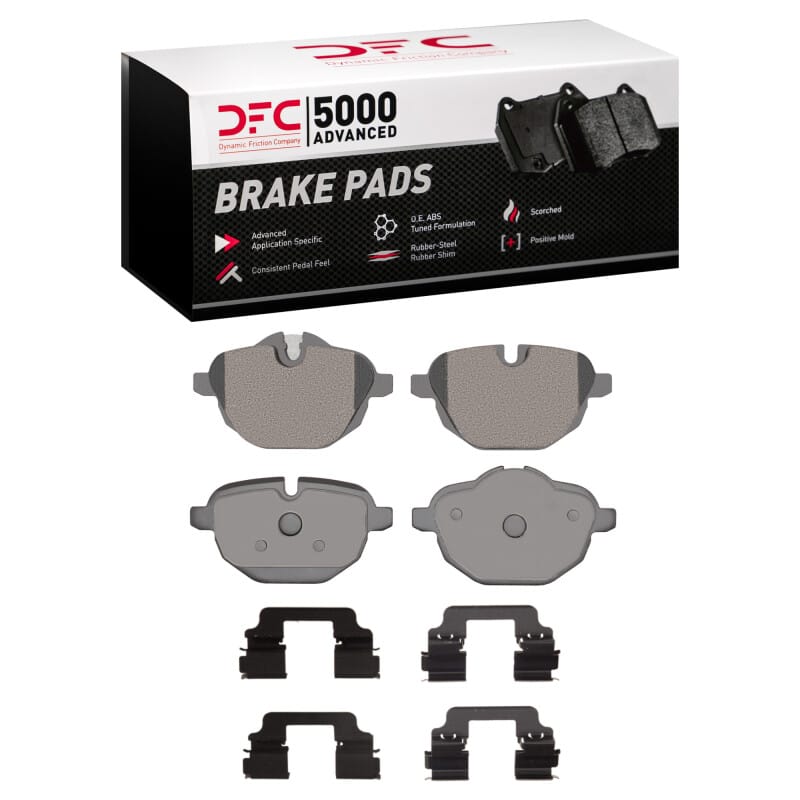 DFC — DFC 11-25 BMW Z4 Rear 5000 Advanced Low Metallic Brake Pads and Hardware Kit
DFC Brake Pad Set
