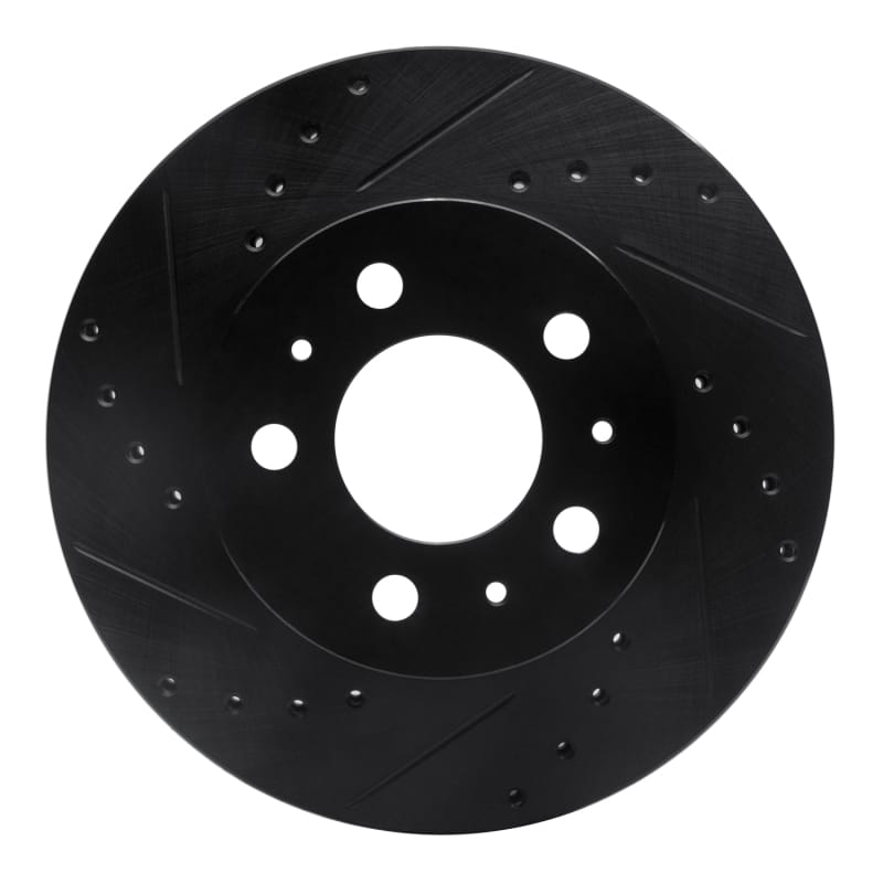 R1 Concepts — R1 95-97 Ford Crown Victoria Front Left Drilled & Slotted Black Brake Rotor
R1 Brake Rotor Drill