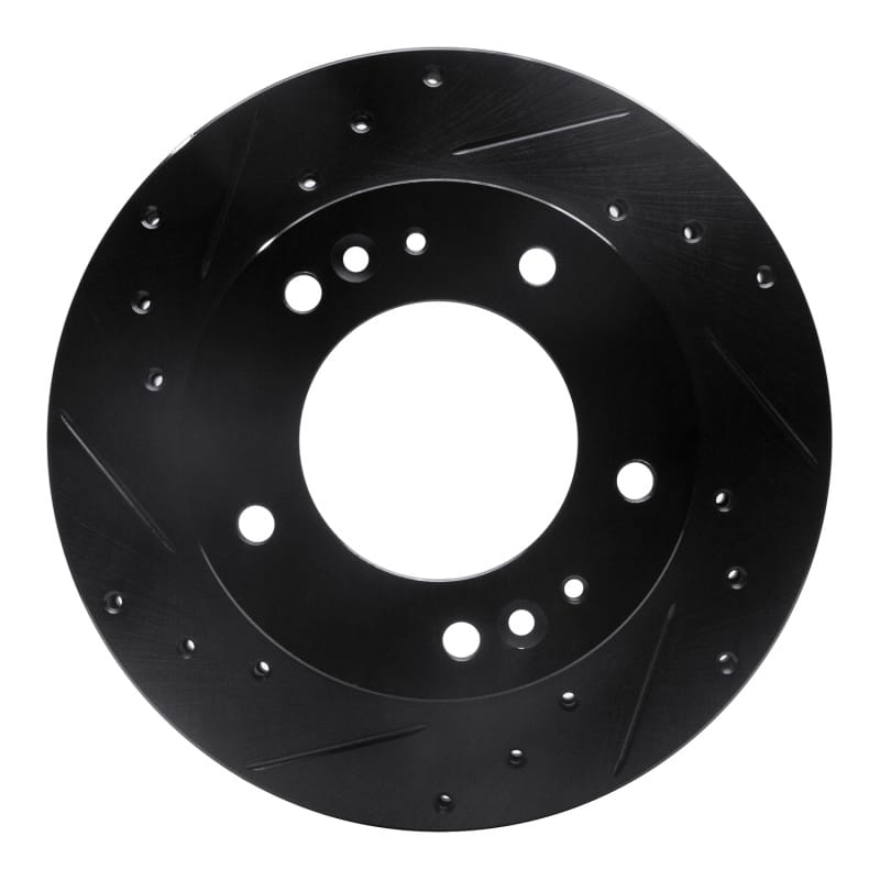 R1 Concepts — R1 95-02 Kia Sportage (USA/Canada) Front Left Drilled & Slotted Black Brake Rotor
R1 Brake Rotor Drill