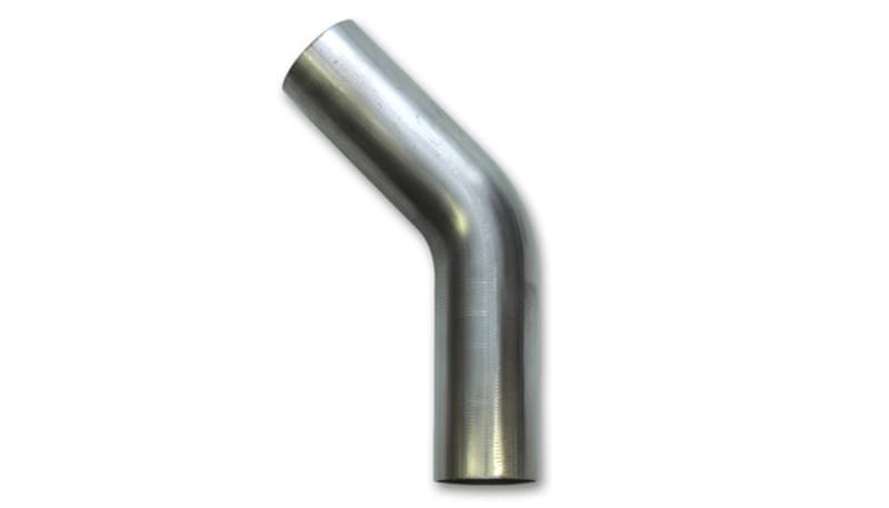 Vibrant — Vibrant 4in O.D. T304 SS 45 deg Mandrel Bend 6in x 6in leg lengths (6in Centerline Radius)
4"ODSS45Deg6"CLRBnd
4"SS45DegBend
Steel Tubing