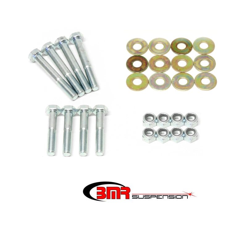 BMR Suspension — BMR 78-87 G-Body Front Upper/Lower Control Arm Hardware Kit - Zinc plated