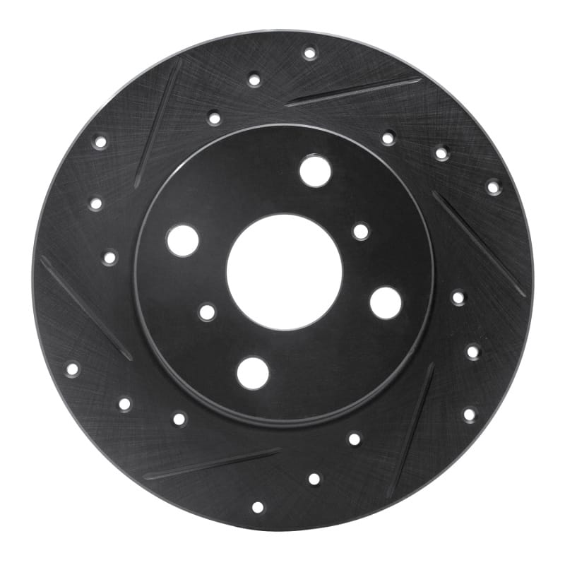 R1 Concepts — R1 83-90 Toyota Tercel Front Left Drilled & Slotted Black Brake Rotor
R1 Brake Rotor Drill