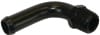 Moroso — Moroso Streamline Air/Oil Separator Fitting - 3/8in to 1/2in Hose - 90 Degree - Black - Single