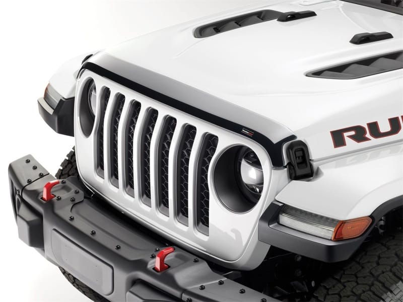 WeatherTech — WeatherTech 2018+ Jeep Wrangler / Wrangler Unlimited Raptor Hood Protector - Black
Hood Protector
