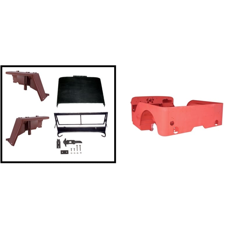OMIX — Omix Steel Body Kit- 41-45 Ford GPW
Body Tub Kit