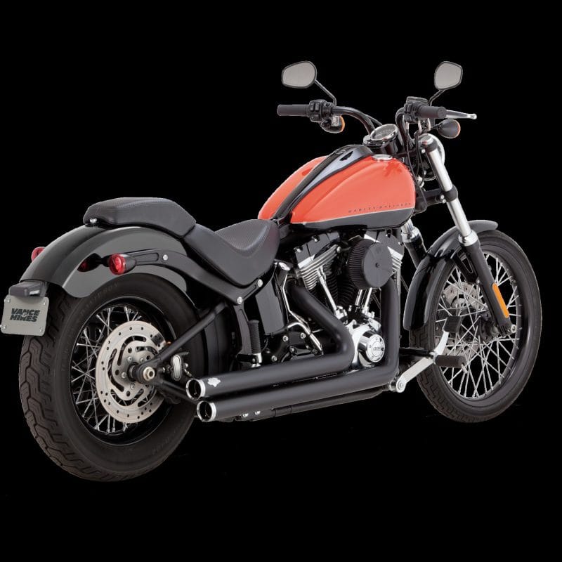 Vance and Hines — Vance & Hines 18-22 Harley-Davidson Softail/ Big Shots Staggered PCX Full System Exhaust - Black