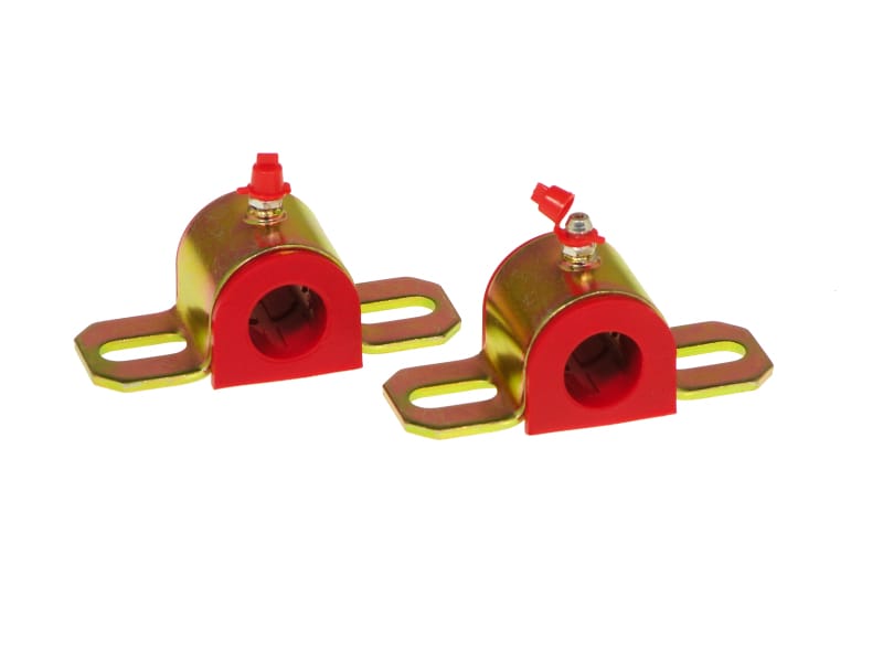 Prothane — Prothane Universal Greasable Sway Bar Bushings - 20MM - Type A Bracket - Red
SWAY BAR BUSHINGS