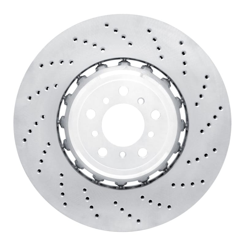 DFC — DFC 12-19 BMW M6 Gran Coupe Left Front Drilled Hi-Carbon Alloy Geomet Coated Rotor
DFC Brake Rotor