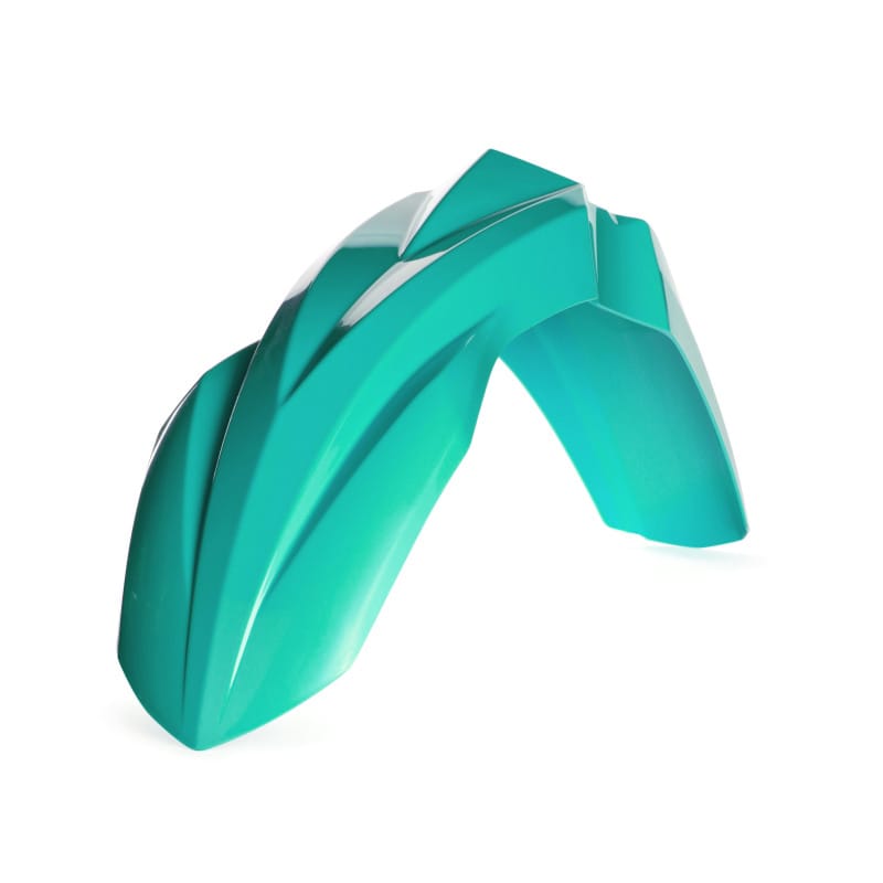 Acerbis — Acerbis 18-24 Kawasaki KX250F/ 450F/ KX250/450/ KX250X/450X Front Fender - Teal
