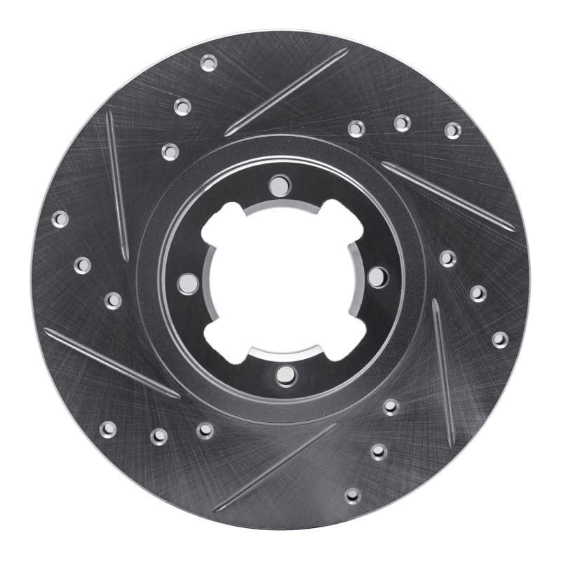 R1 Concepts — R1 85-94 Subaru RX Front Left Drilled & Slotted Silver Brake Rotor
R1 Brake Rotor Drill