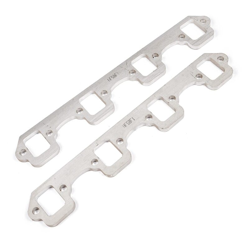 Stainless Works — Stainless Works SBF Stock Rectangular Shaped Port 304SS Exhaust Flanges 1-5/8in Primaries (2in BP)
Header Flange
HFSBF1