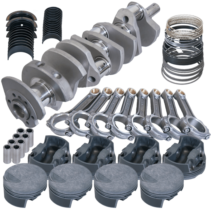 Eagle — Eagle Chevy 454 4.250in Crank 6.385in I-Beam Rods -3cc Flat Top 4.350in Pistons Rotating Assembly
Pro Street Assembly