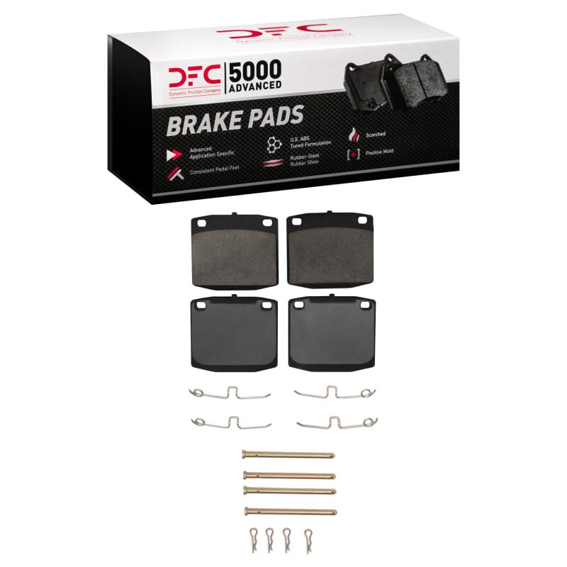 DFC — DFC 76-81 Nissan 510/710 Front 5000 Advanced Ceramic Brake Pads and Hardware Kit
DFC Brake Pad Set