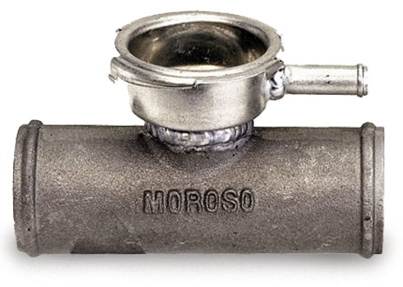 Moroso — Moroso Radiator Hose Filler - 1-1/2in Hose to 1-1/2in Hose - Cast Aluminum