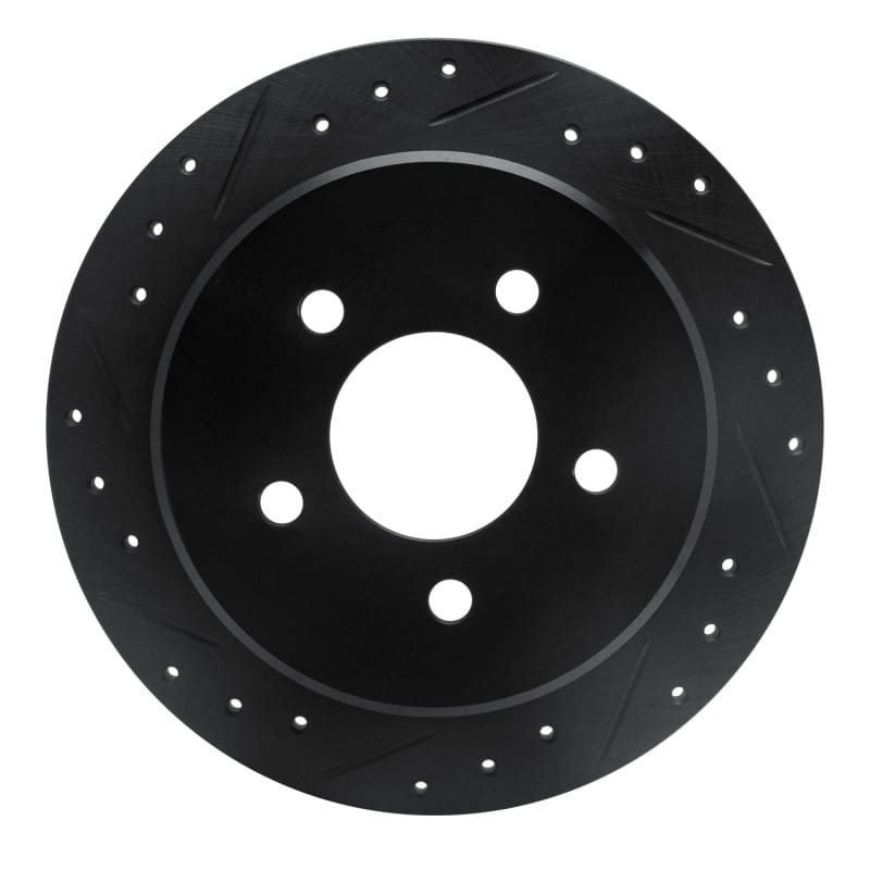 R1 Concepts — R1 95-02 Ford Explorer Sport Rear Left Drilled & Slotted Black Brake Rotor
R1 Brake Rotor Drill