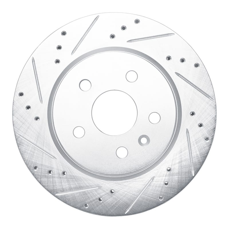 R1 Concepts — R1 10-25 Buick ALLURE Rear Left Drilled & Slotted Silver Brake Rotor
R1 Brake Rotor Drill