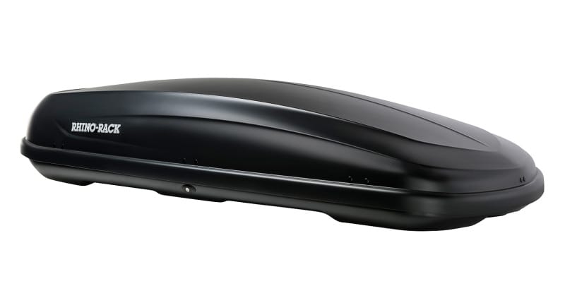 Rhino-Rack — Rhino-Rack Masterfit 530L Cargo Roof Box w/ 3 Load Securing Straps - Black
MasterFit Roof Box 5