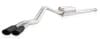 Stainless Works — Stainless Works 2020-21 Silverado HD 6.6L Legend Catback Black Tips