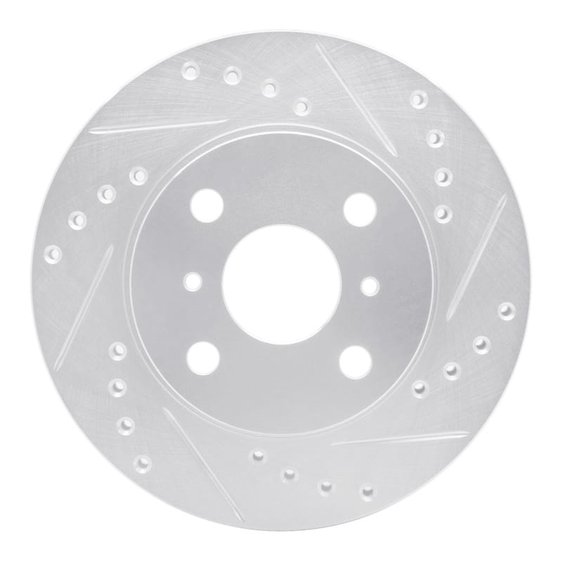 R1 Concepts — R1 85-88 Chevrolet Nova Front Right Drilled & Slotted Silver Brake Rotor
R1 Brake Rotor Drill