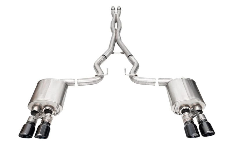 CORSA Performance — Corsa 2024-2025 Ford Mustang V8 5.0L 3in Cat-Back Exhaust System w/ Twin 4in Black Pro-Series Tips
Exhaust