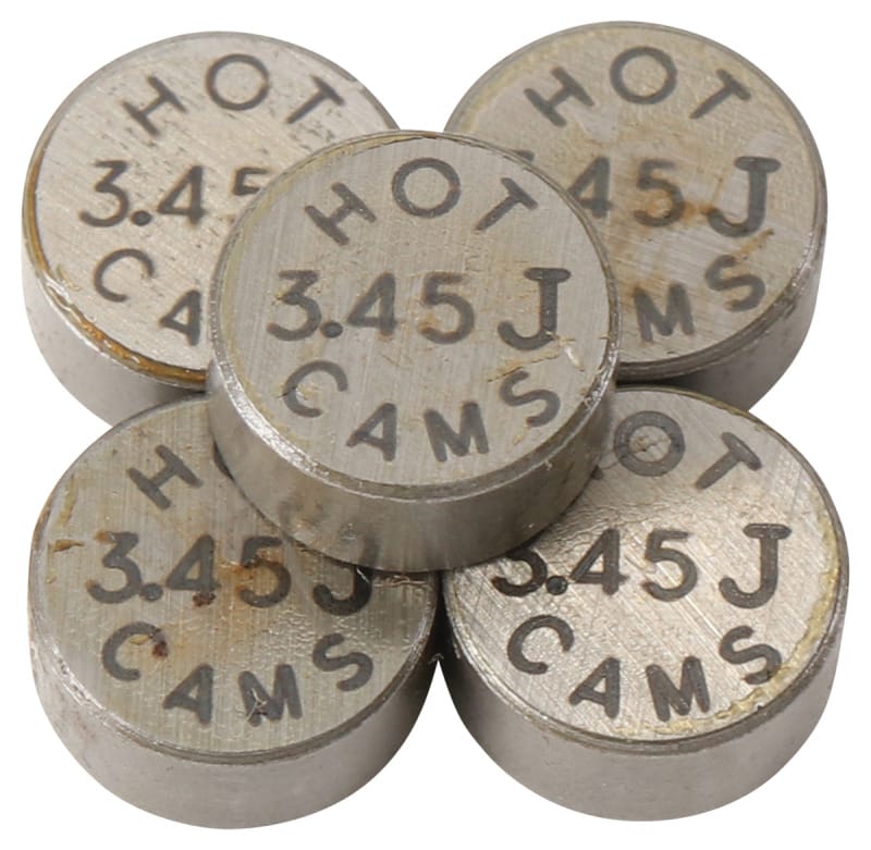 Hot Cams — Hot Cams 2008-2013 Yamaha WR 250 R Dual Sport 250cc 3.345mm Shim Kit - 5 Pack