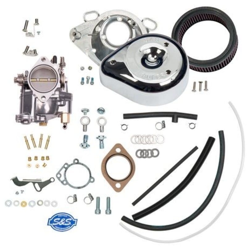 S&S Cycle — S&S Cycle 93-99 BT Super G Partial Carburetor Kit w/o Manifold & Mounting Hardware
