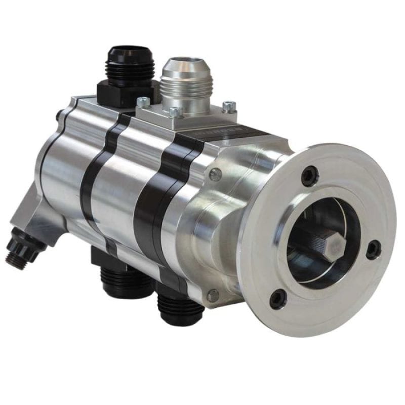 Moroso — Moroso Noonan Front Hex Drive Reverse Rotation 1.800 PS V-Band 2 Stage Dry Sump Oil Pump
