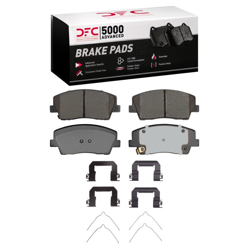 DFC — DFC 18-23 Genesis G70 Front 5000 Advanced Ceramic Brake Pads and Hardware Kit
DFC Brake Pad Set