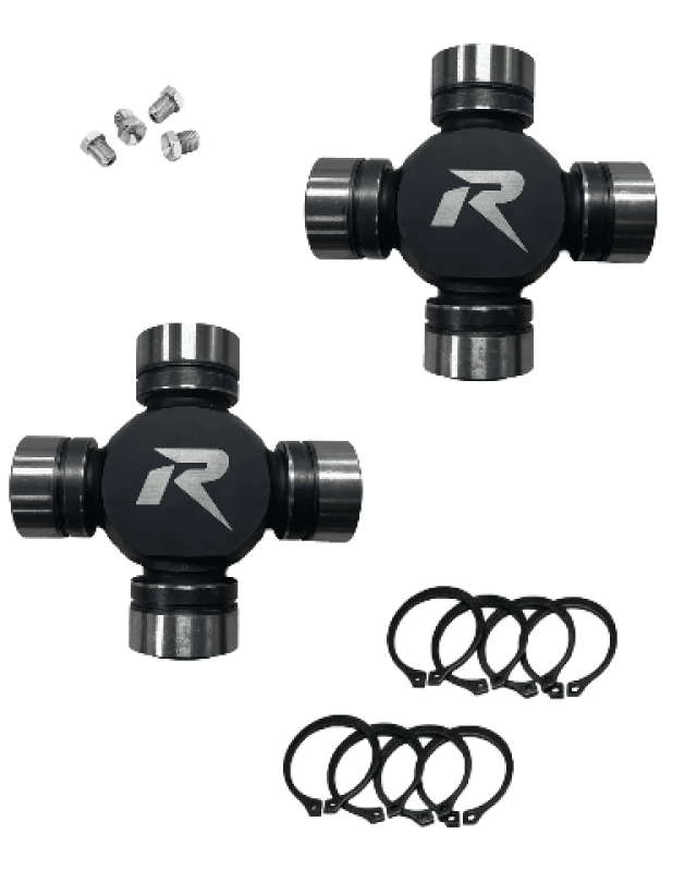 Revolution Gear & Axle — Revolution Gear & Axle Heavy Duty Chromoly Dana 60 U-Joints w/Snap Rings & Zerk Fittings - Pair