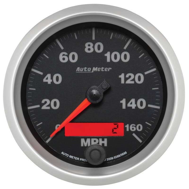 AutoMeter — Autometer Electric Programmable 85.7mm Speedometer 160MPH
3.4" SPD 160MPH ELIT