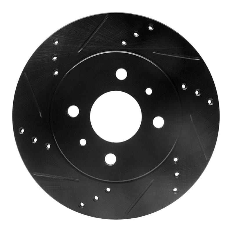 R1 Concepts — R1 91-02 Saturn SL1 Front Left Drilled & Slotted Black Brake Rotor
R1 Brake Rotor Drill