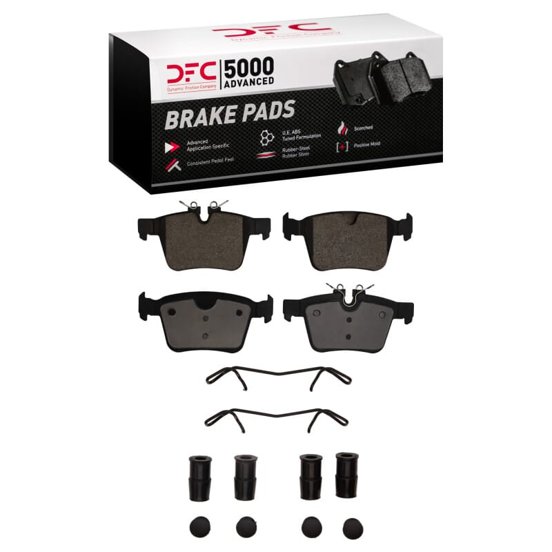 DFC — DFC 15-25 Jaguar E-Pace Rear 5000 Advanced Ceramic Brake Pads and Hardware Kit
DFC Brake Pad Set