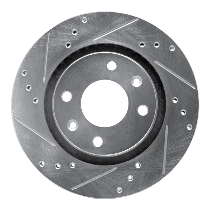 R1 Concepts — R1 89-91 Peugeot 405 Front Left Drilled & Slotted Silver Brake Rotor
R1 Brake Rotor Drill