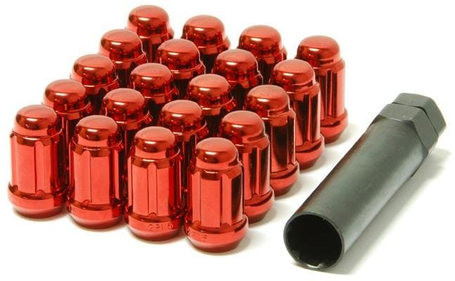 Wheel Mate — Wheel Mate Muteki Closed End Lug Nuts - Red 12x1.50