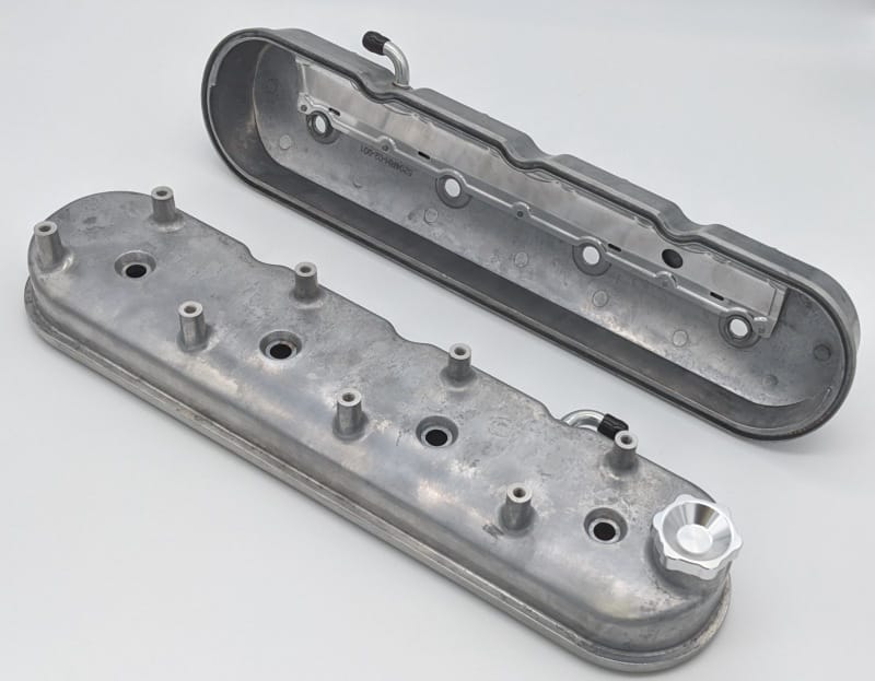 Granatelli Motor Sports — Granatelli 96-22 GM LS Tall Valve Cover w/Integral Angled Coil Mounts - Cast Finish
Engine Valve Cover