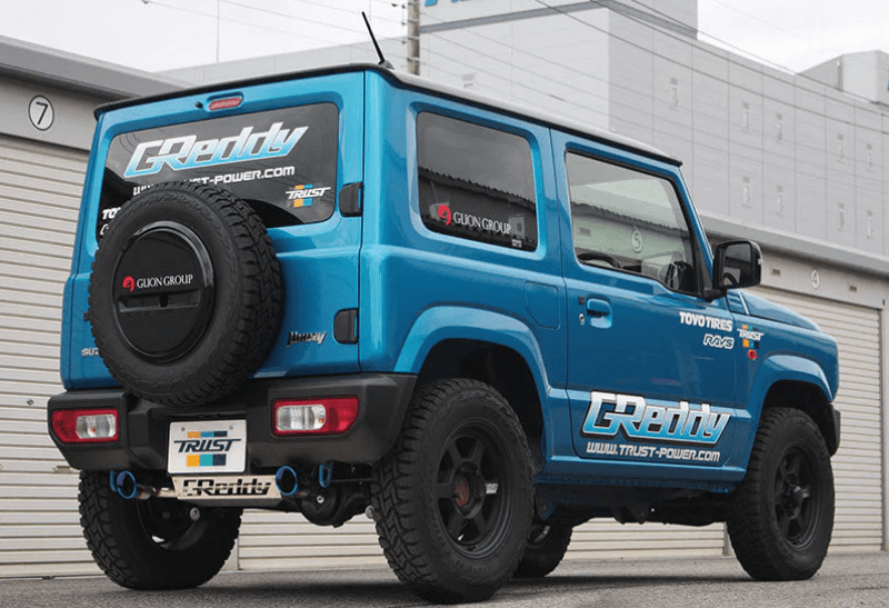 GReddy — GReddy 18+ Suzuki Jimny JB64W XRoss Muffler G-Style Exhaust