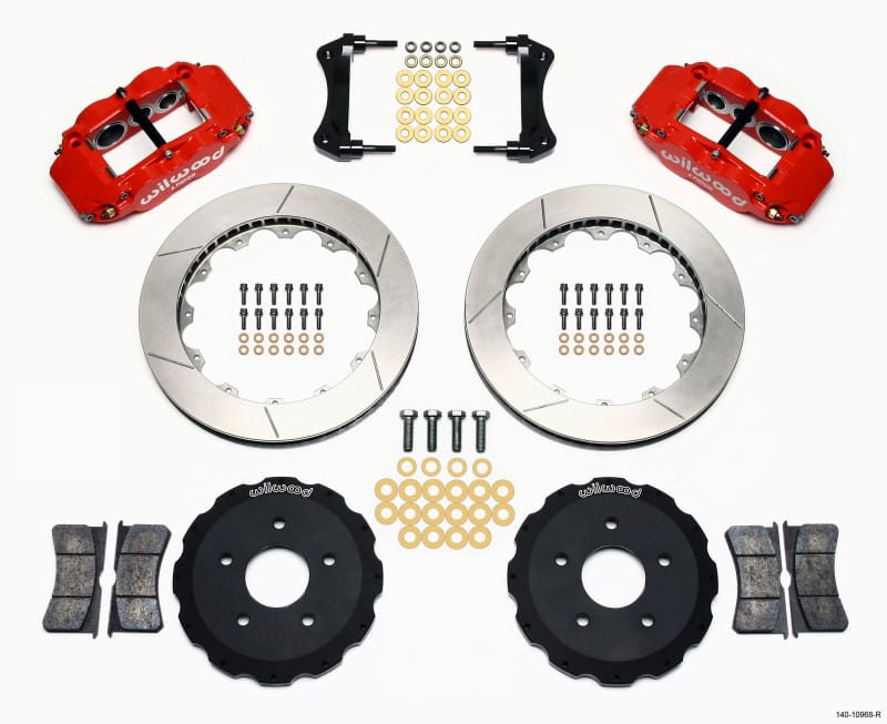 Wilwood — Wilwood Narrow Superlite 6R Front Hat Kit 13.06in Red Backdraft Cobra (BMW E36 Based)
BRAKE KIT
