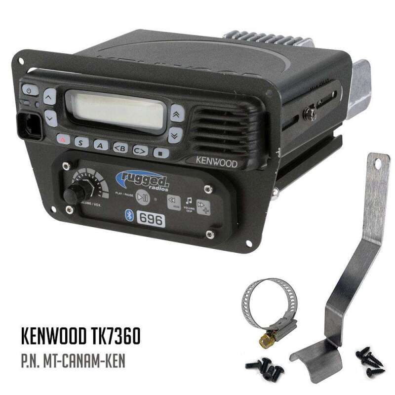 Rugged Radios — Rugged Radios Can-Am Commander Intercom and Radio Mount Icom F5021