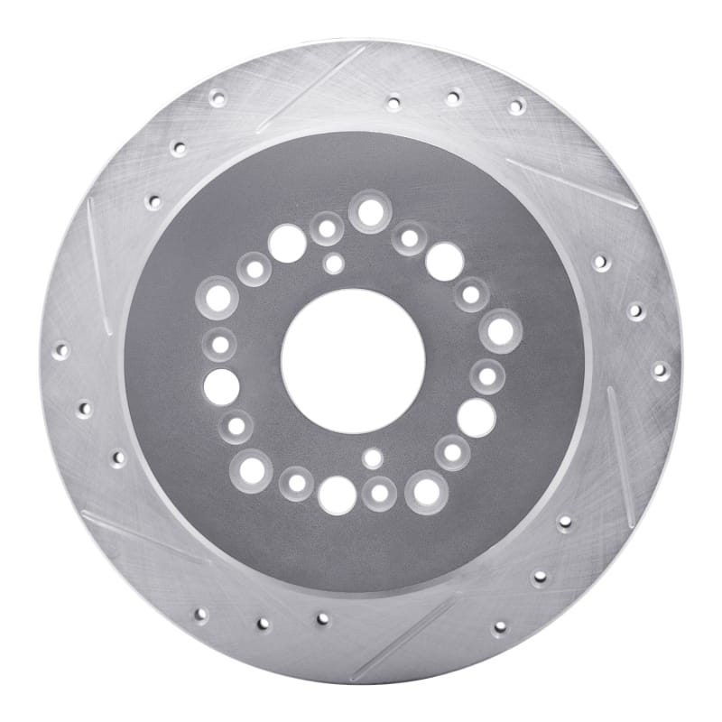 R1 Concepts — R1 90-92 Lexus LS400 Rear Left Drilled & Slotted Silver Brake Rotor
R1 Brake Rotor Drill