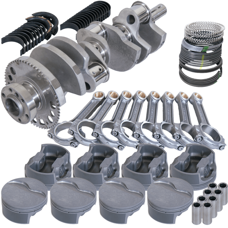 Eagle — Eagle Chevy LS3 4in 4140 Crank 6.125in 4340 Rods -5.8cc Flat Piston Pro Street Rotating Assembly
Pro Street Assembly