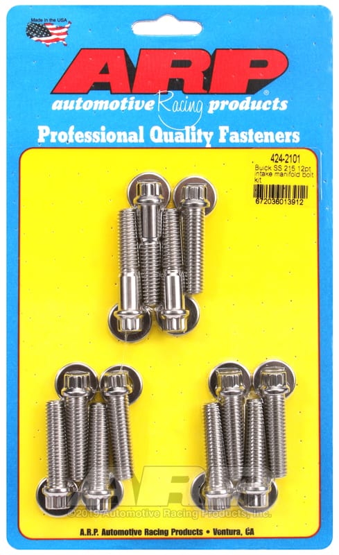 ARP — ARP Buick SS 215 12pt intake manifold bolt kit