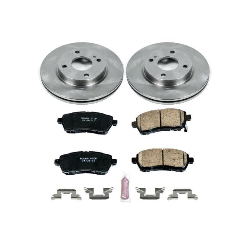 PowerStop — Power Stop 11-19 Ford Fiesta Front Autospecialty Brake Kit