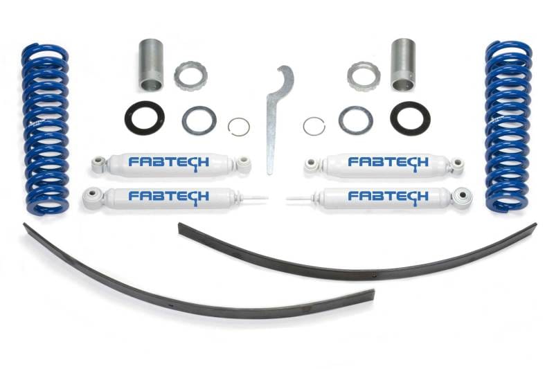 Fabtech — Fabtech 95.5-04 Toyota Tacoma Prnnr 6 Lug Mdls 2/4WD 0-3.5in Basic Adj C/O Sys w/Perf Rr Shks
LiftKt-SuspFront