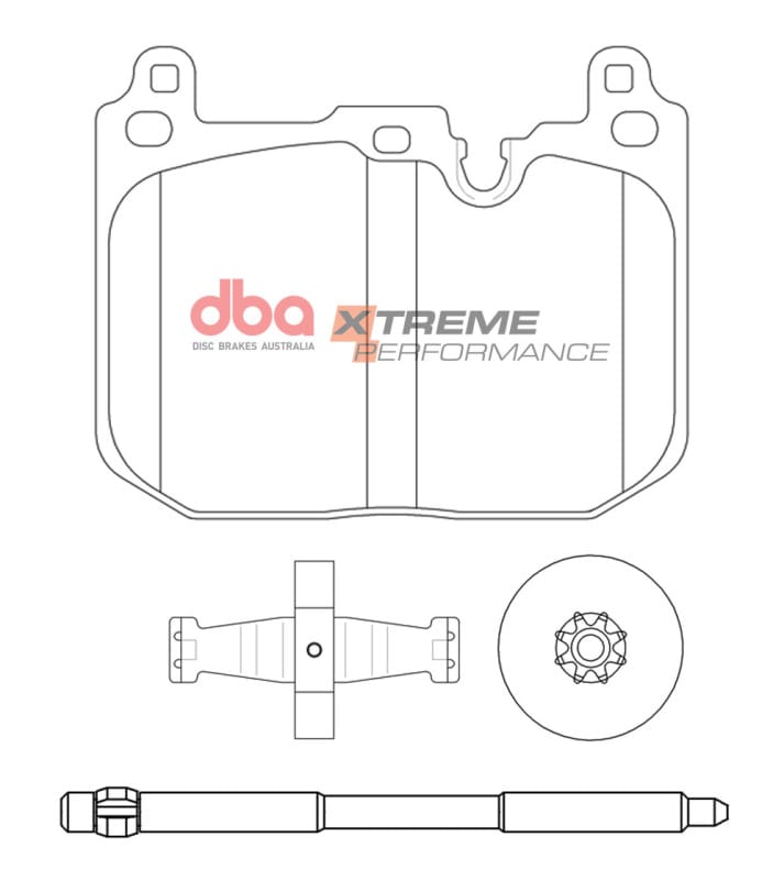 DBA — DBA 14-16 BMW 228i (w/M Sport Brakes) Front XP Performance Brake Pads
Brake Pad