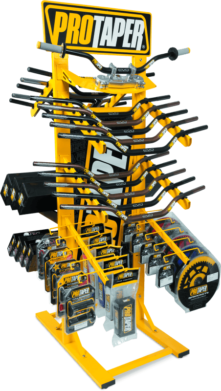 ProTaper — Promotional - Handlebar Display Rack, Arms Not Included