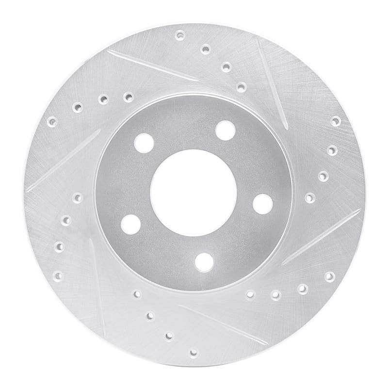 R1 Concepts — R1 04-08 Chevrolet Malibu Front Right Drilled & Slotted Silver Brake Rotor
R1 Brake Rotor Drill
