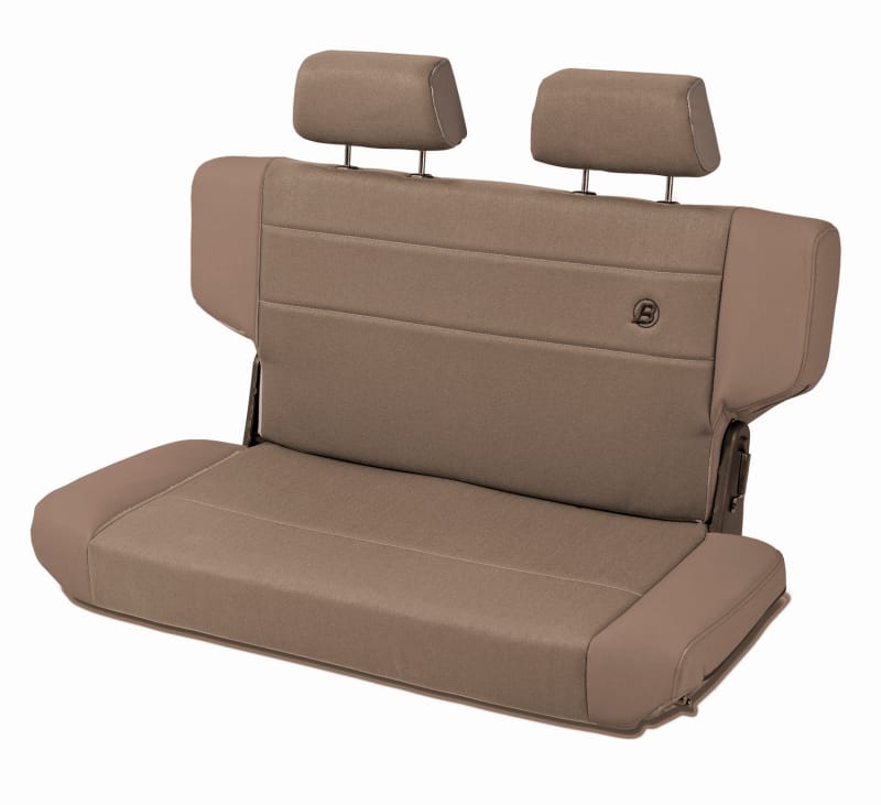 Bestop — Bestop N-Tumble Seat - 97-06 Jeep Wrangler TJ Rear Trailmax Ii Fold (Center Fabric Insert Spice)
Fold-N-Tumble Seat