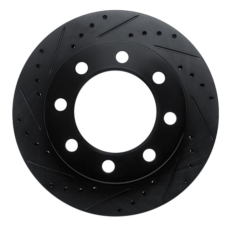 R1 Concepts — R1 71-97 Dodge B300 Van (71-74) / B300 (75-80) Front Left Drilled & Slotted Black Brake Rotor
R1 Brake Rotor Drill