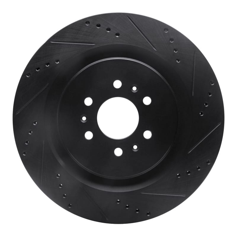 R1 Concepts — R1 04-11 Cadillac CTS Rear Right Drilled & Slotted Black Brake Rotor
R1 Brake Rotor Drill